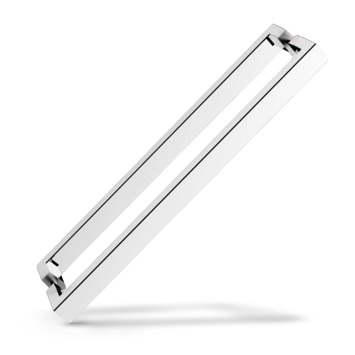 PUXADOR DUPLO CAIRO 200MM INOX POLIDO