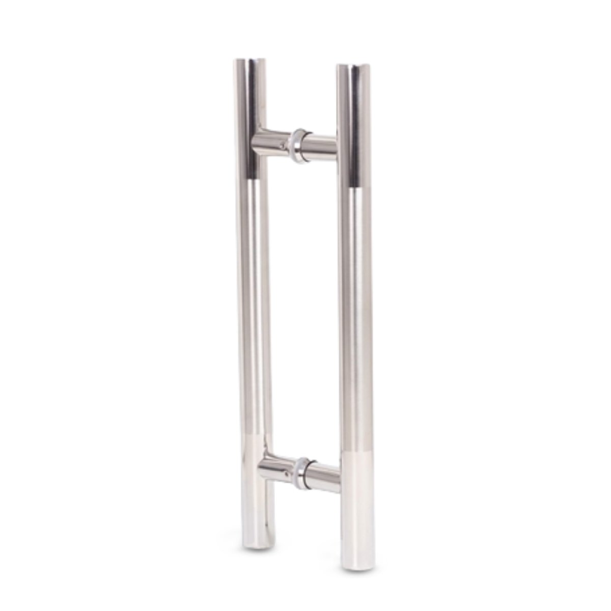 PUXADOR DUPLO DF996 RED. 300MM INOX POLIDO/ESCOVADO